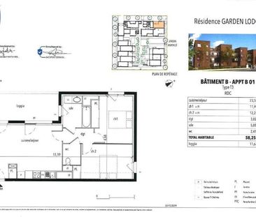 Location Appartement 3 pièces 58m² COLOMIERS 31770 - Photo 5