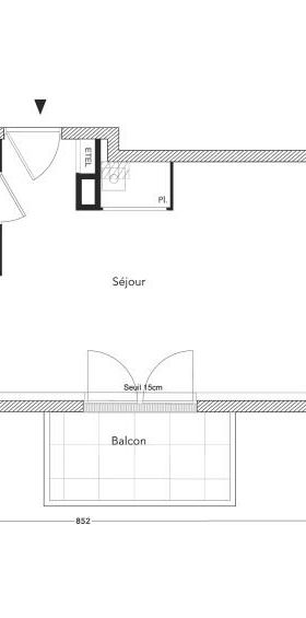 Location Appartement 1 pièce 35m² MONTEREAU FAULT YONNE 77130 - Photo 2