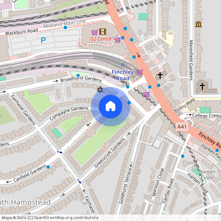 9 Canfield Gardens, NW6, London