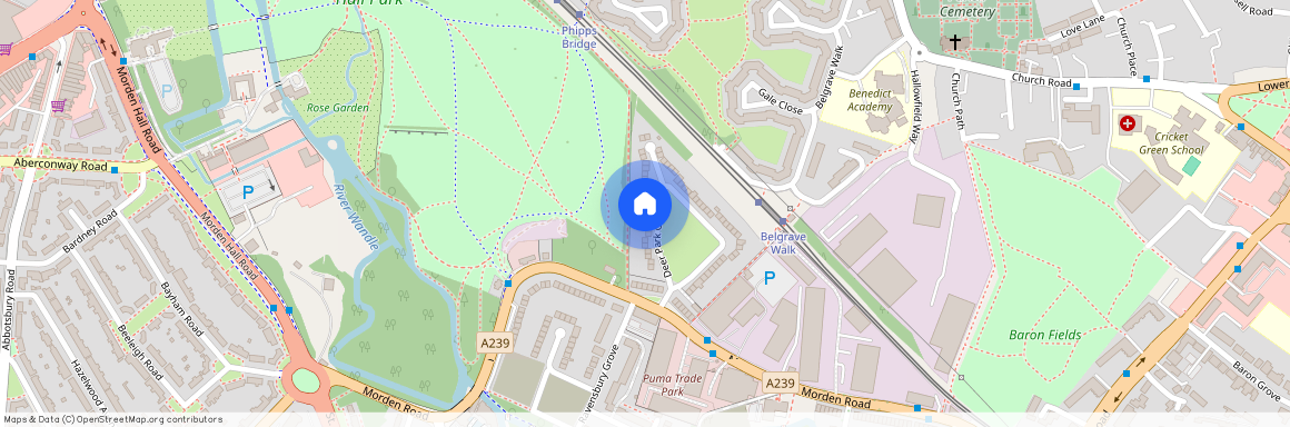 Deer Park Gardens, Mitcham, CR4