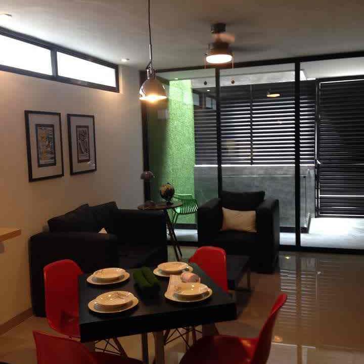 Departamento amueblado en privada con piscina y área social - Photo 1