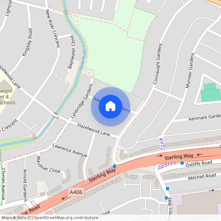 Doveridge Gardens - Flat A, London, London, N13