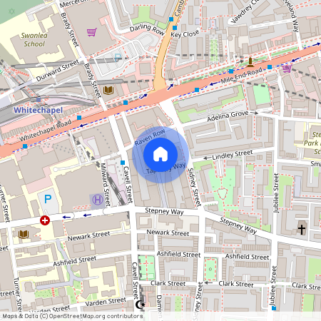 The Silk District, Whitechapel, London, E1