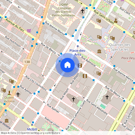 509-350 Boul. De Maisonneuve O., Montréal (Ville-Marie), H3A 0B4