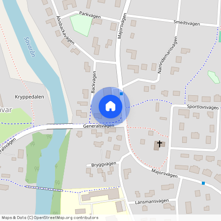 Generalsvägen 31, Sävar