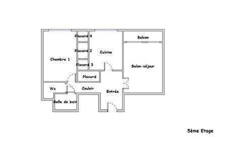 APPARTEMENT T2 A LOUER - Photo 5