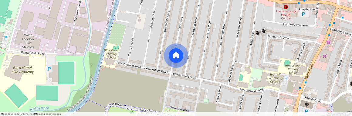 Trinity Road, UB1, Southall