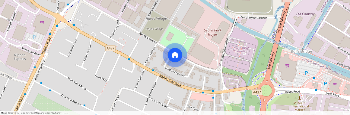 Hayes Village, Nestles Avenue, Hayes, Middlesex, UB3