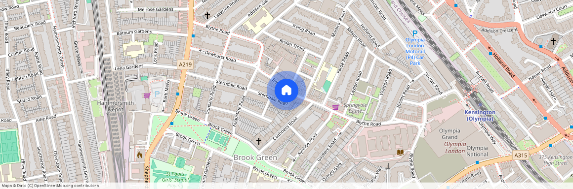 Blythe Road, London W14