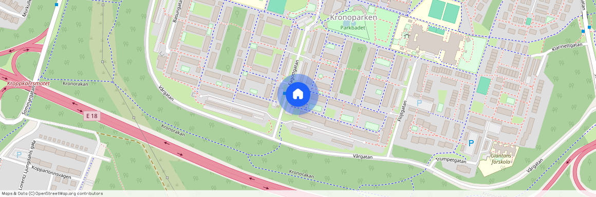 Kronoparken, Karlstad, Värmland, Fagottgatan 7a