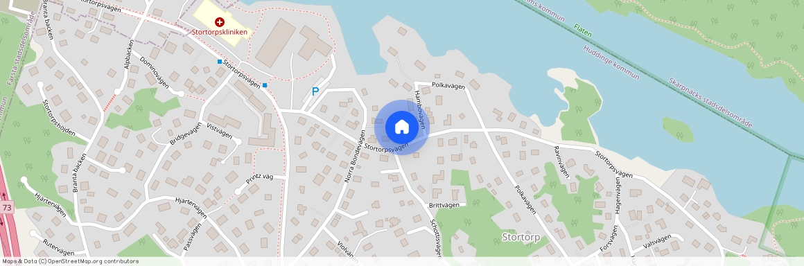 Stortorpsvägen, Trångsund