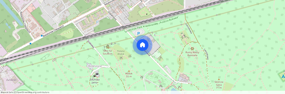 ul. Kopalniana, Zdroje, Prawobrzeże, Szczecin, zachodniopomorskie