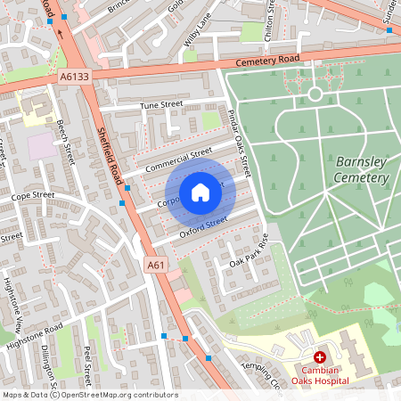 Corporation Street, Barnsley, South Yorkshire, S70