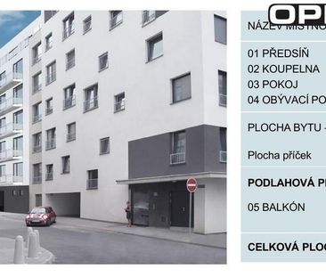 Pronájem bytu 2+kk 54 m2 - Fotografie 1