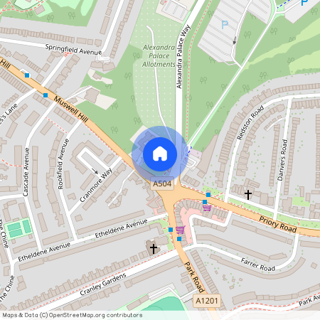 Muswell Hill, Alexandra Palace / Muswell Hill N10