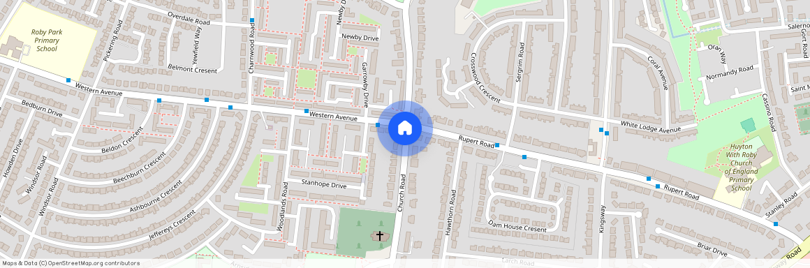 Church Road, Roby, Liverpool, L36