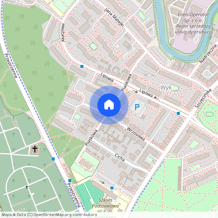 ul. Piaskowa, Goleniów, Goleniów, goleniowski, zachodniopomorskie