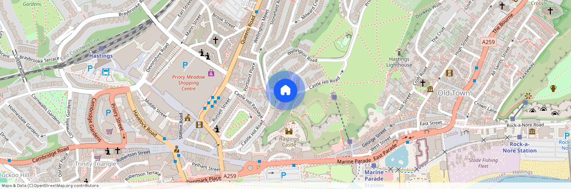 Castle Hill Road, Hastings TN34