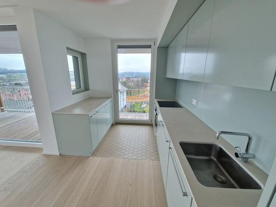 Grand appartement de 3 pièces de 71m2 avec très belle vue sur les Alpes - Photo 1