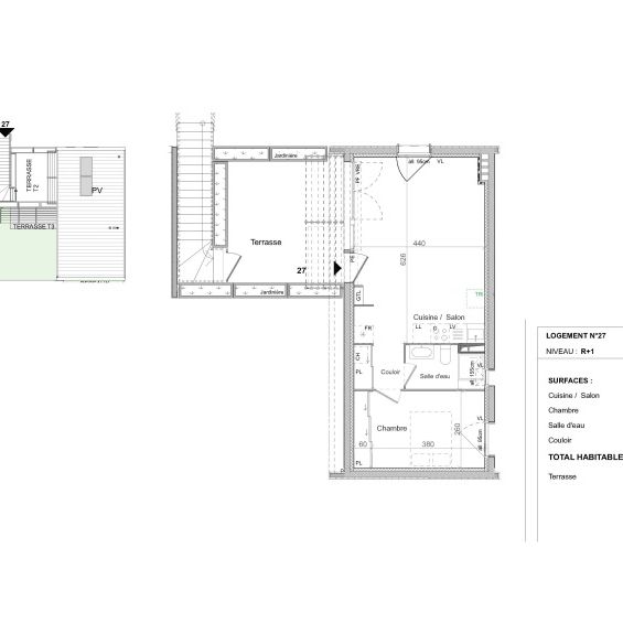 Location Appartement 2 pièces 44m² PIBRAC 31820 - Photo 2