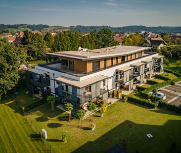 Neuwertige 2-Zimmer-Mietwohnung (44,44 m²) mit Terrasse und Grünber... - Foto 3