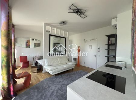 Exklusive, neuwertige, möblierte 1,5-Raum-Penthouse-Studio-Wohnung mit geh. Innenausstattung mit EBK - Foto 3