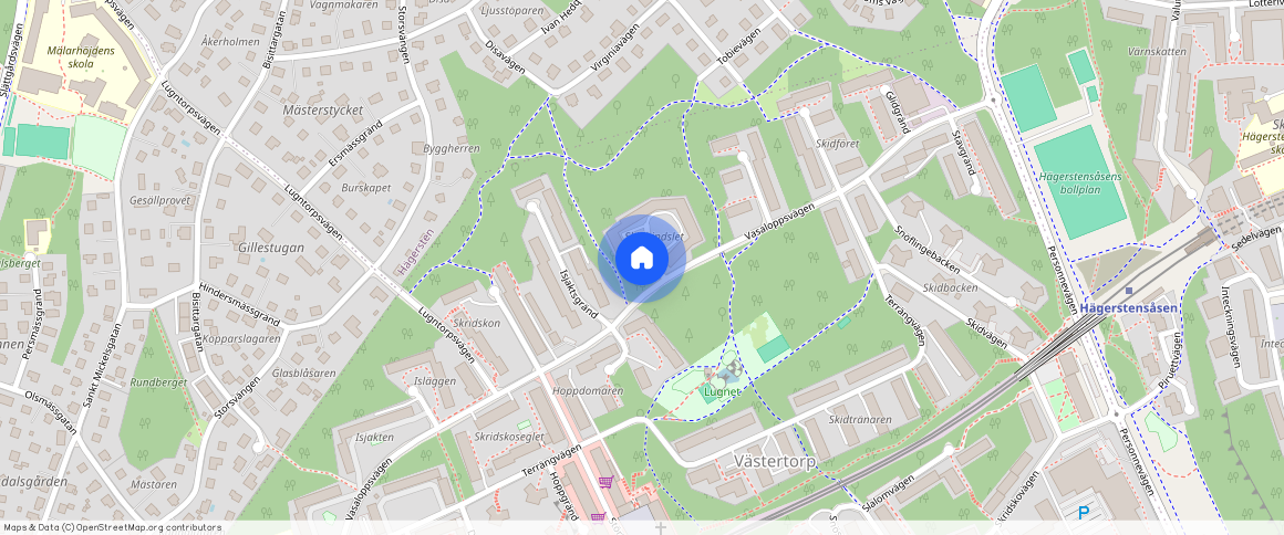 Vasaloppsvägen **, Västertorp