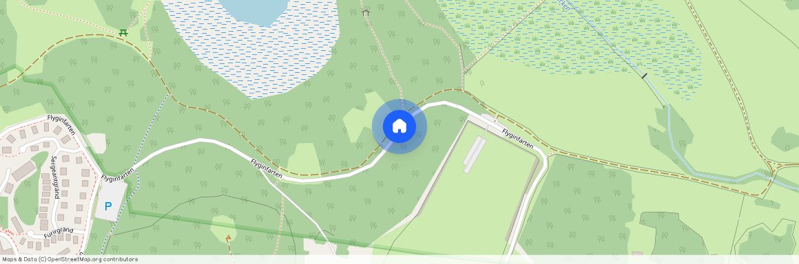 Flyginfarten, Järfälla