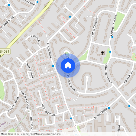 Bishop Hall Crescent, Worcestershire B60