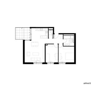 3.5 Zimmer, 76 m², 2. Stock - Foto 2