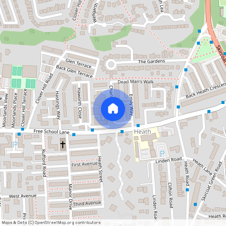 7 Rawson Apartments, Charlotte Close, Halifax, West Yorkshire, HX1 2NU