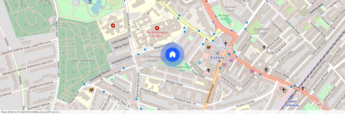 Salisbury Walk, Archway, N19