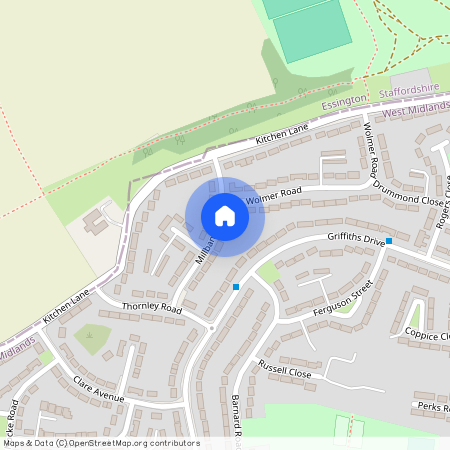 Millbank Street, Wolverhampton, West Midlands, WV11