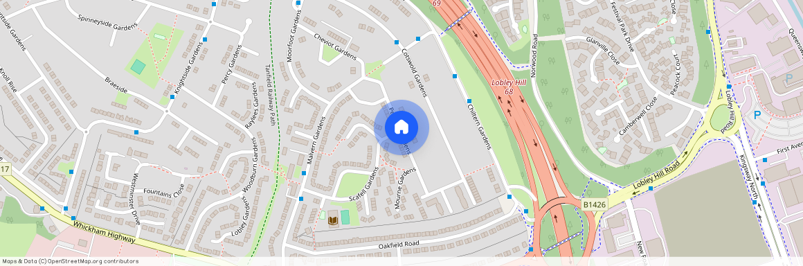 Pennine Gardens, Gateshead, Tyne And Wear, NE11