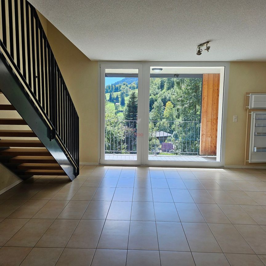 Bel appartement de 3 pièces en duplex avec balcon à louer au Sépey - Photo 1