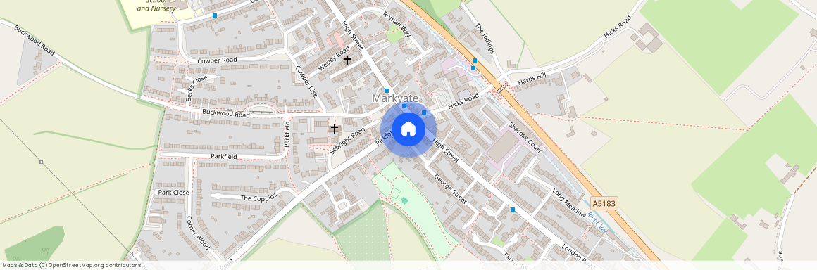 Cleveland Road, Markyate, St Albans, AL3