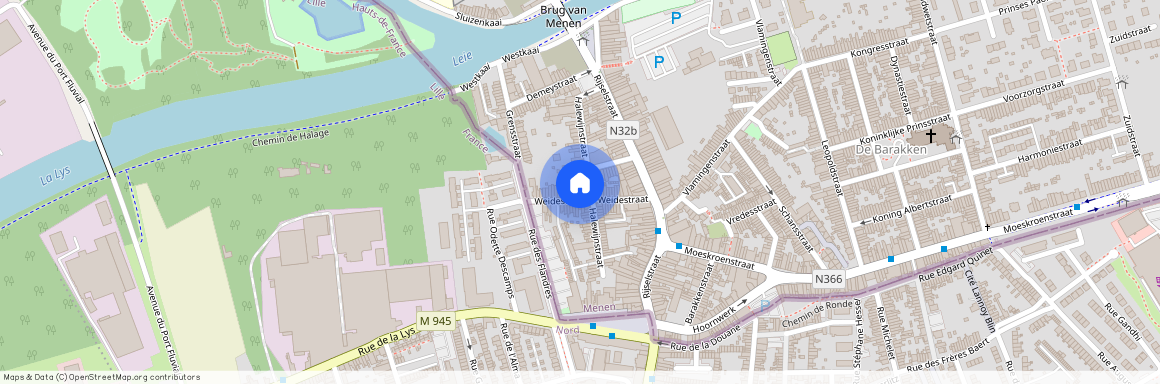 Weidestraat 32, 8930, Menen