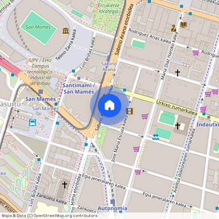 Sabino Arana-Jesuitas, Bilbao