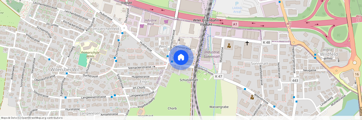 Wilenstrasse 40, 9532 Rickenbach b. Wil, Schweiz