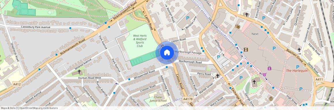 Cassio Road, Watford