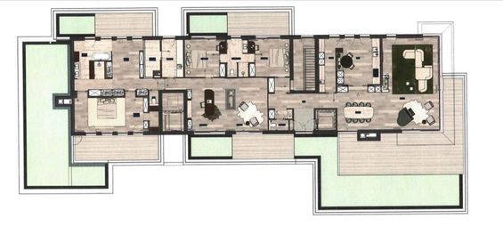 In optie - Penthouse te huur in Lier met 3 slaapkamers - foto 3