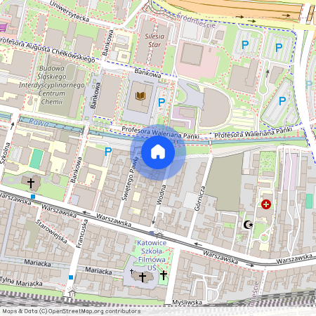 ul. św. Pawła, Śródmieście, Katowice, śląskie