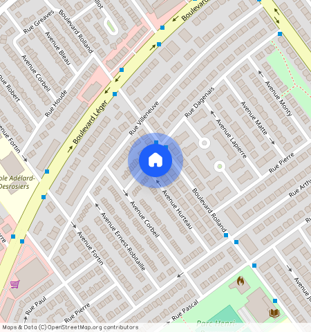 ** Avenue Hurteau, Montréal-Nord, Montréal-Nord, Ile de Montréal, H1G 3W1