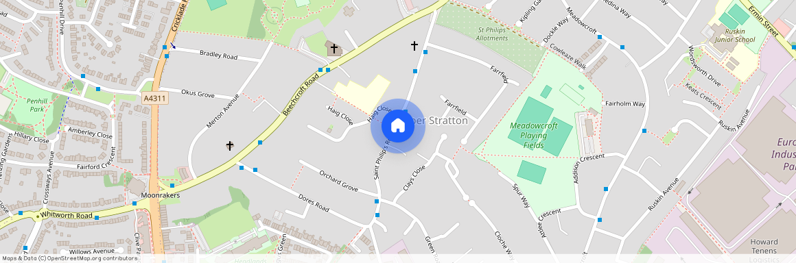 St. Philips Road, Upper Stratton, Swindon