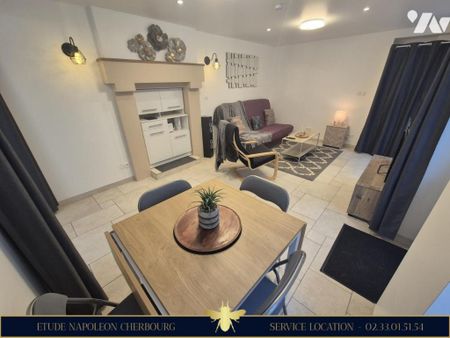 A LOUER - APPARTEMENT MEUBLE - TOURLAVILLE - Photo 2