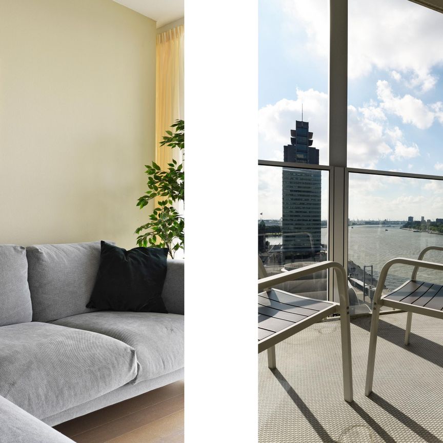 Te huur: Appartement Wilhelminakade in Rotterdam - Foto 1