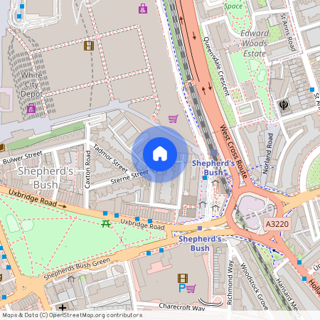 Normandy Place, Shepherds Bush, W12, London