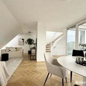 Stilvoll residieren im Herzen Wiens: Helle Dachgeschoss-Maisonette mit Klimaanlage und Dachterrasse mit Blick auf den Stephansdom - Photo 1