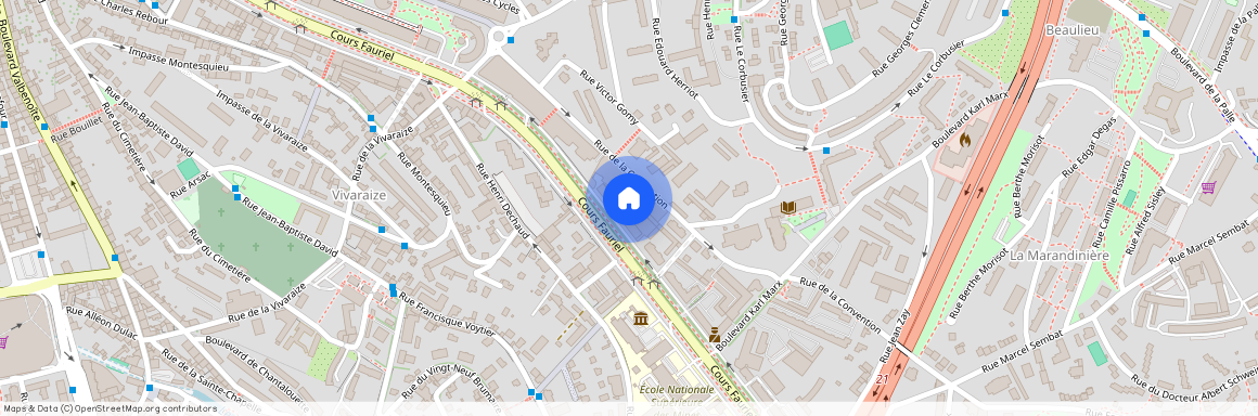 83 COURS FAURIEL 8 RUE DE LA CONVETION, Loire (42), 42100, Saint-Étienne