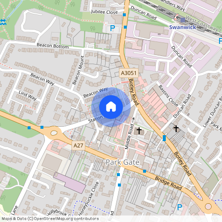 Station Road, Park Gate, Southampton